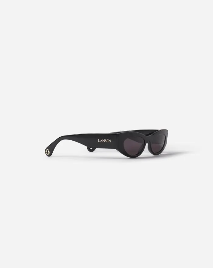 Women Lanvin Sunglasses Lanvin Logo Sunglasses Black Women Lanvin Sunglasses Lanvin Logo Sunglasses Black