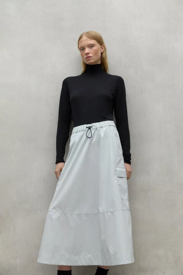 Women Light Grey Kano Skirt Ecoalf Skirts