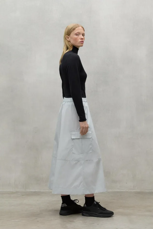 Women Light Grey Kano Skirt Ecoalf Skirts