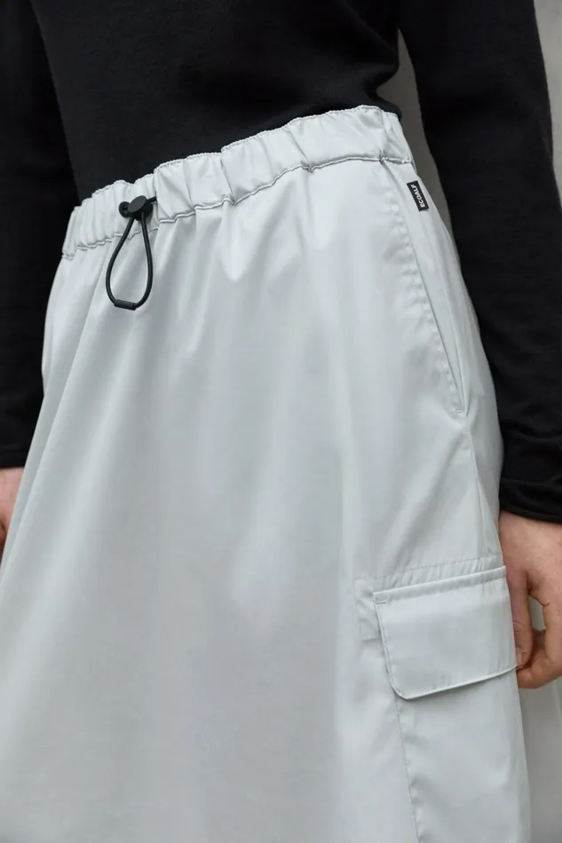 Women Light Grey Kano Skirt Ecoalf Skirts