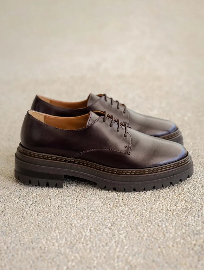 Women Loafers and Derbies Bobbies Dasha Cabernet