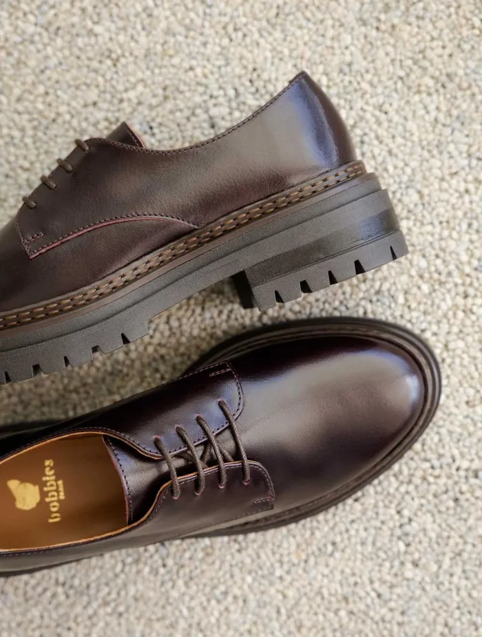 Women Loafers and Derbies Bobbies Dasha Cabernet