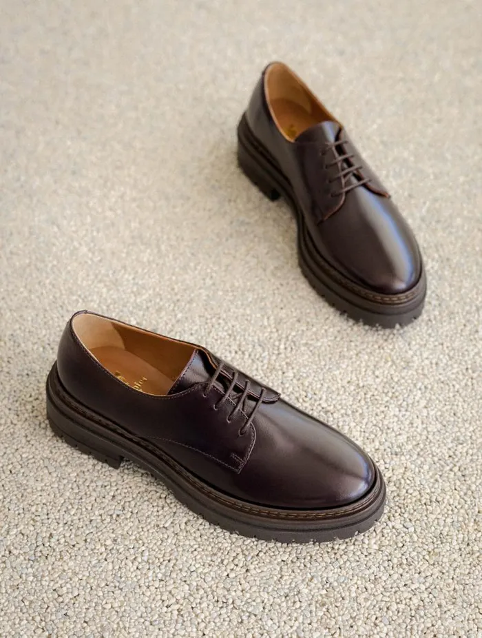 Women Loafers and Derbies Bobbies Dasha Cabernet