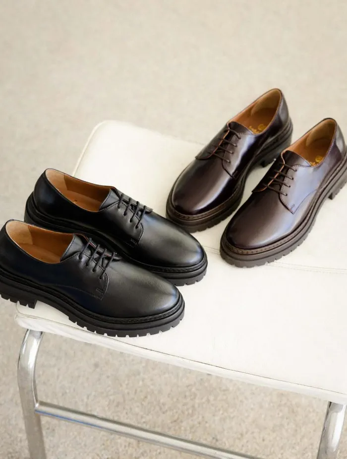 Women Loafers and Derbies Bobbies Dasha Cabernet