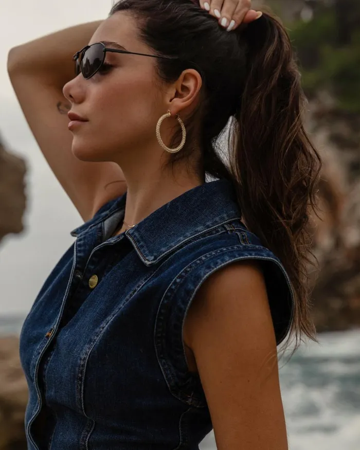 Women Lolita Denim Mini Dress Bleach Ramy Brook Dresses Women Lolita Denim Mini Dress Bleach Ramy Brook Dresses