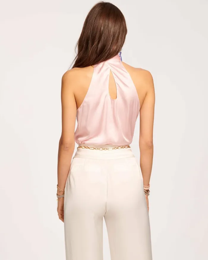 Women Lori High Neck Tank Top Sandstone Ramy Brook Tops