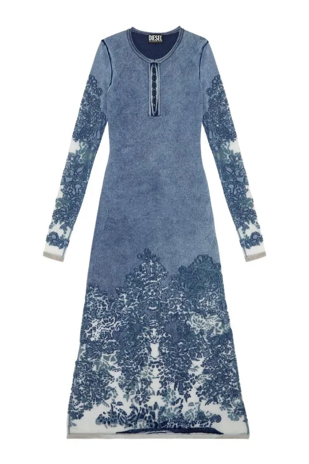 Women MAnya Blue Diesel Dresses And Jumpsuits