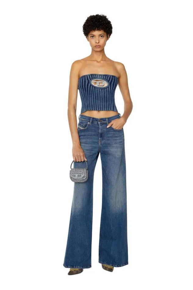 Women MClarksville Blue Diesel Knitwear