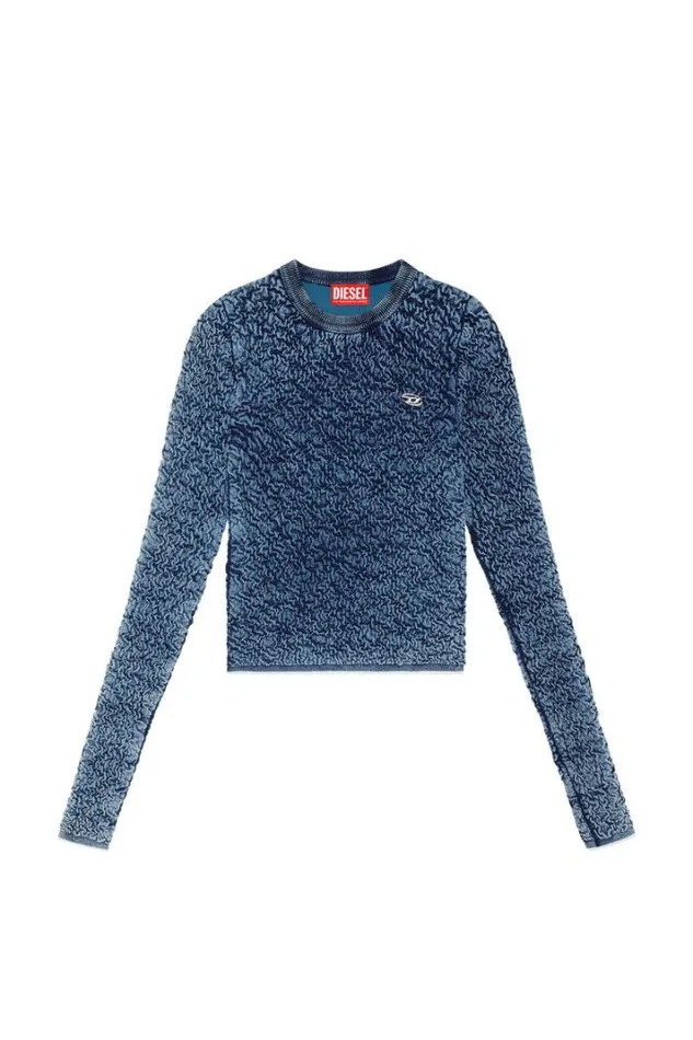 Women MCreta Blue Diesel Knitwear