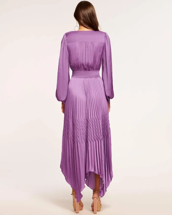 Women Marley Cutout Pleated Maxi Dress Mulberry Ramy Brook Dresses Women Marley Cutout Pleated Maxi Dress Mulberry Ramy Brook Dresses