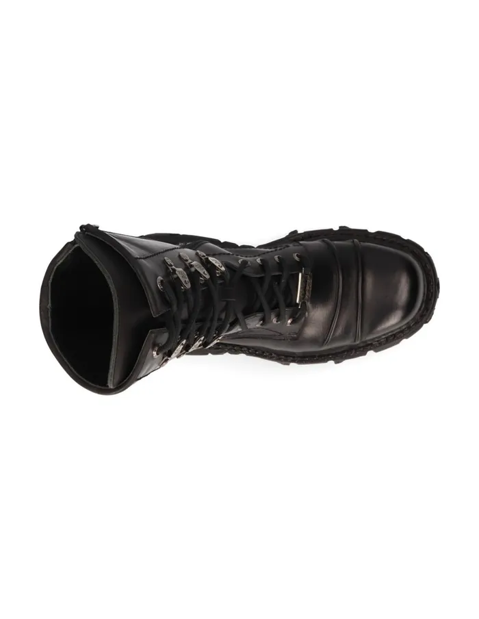 WomenMen Ankle Boot Black Imperfect MTank005cC1 New Rock Boots WomenMen Ankle Boot Black Imperfect MTank005cC1 New Rock Boots