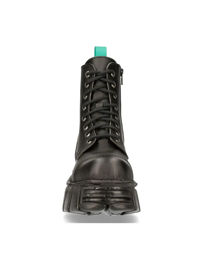 WomenMen Ankle Boot Metallic MMili083cV1 New Rock Boots WomenMen Ankle Boot Metallic MMili083cV1 New Rock Boots