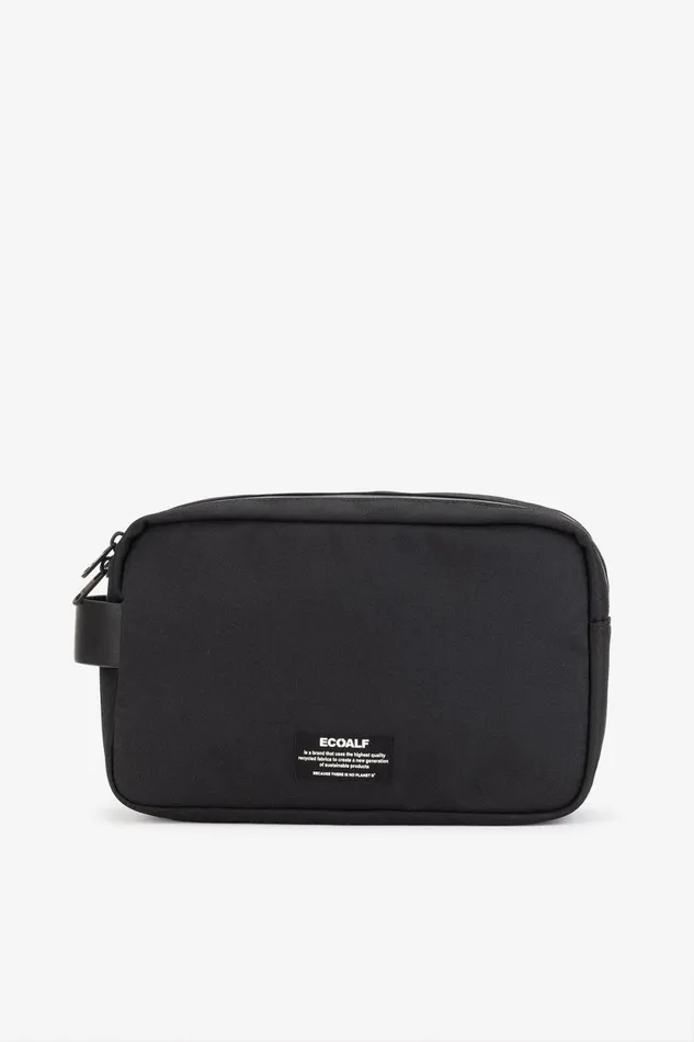 WomenMen Black Vanity Toiletry Bag Ecoalf Toiletry Bags