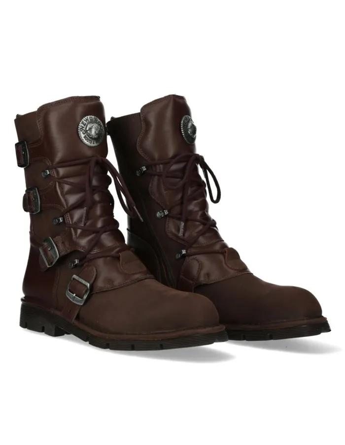 WomenMen Boot Comfort M1473S8 New Rock Boots