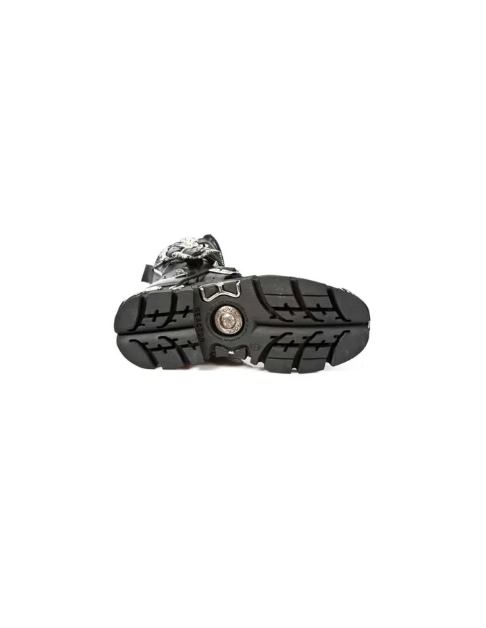 WomenMen Boot Metallic M1007C1 New Rock Boots WomenMen Boot Metallic M1007C1 New Rock Boots