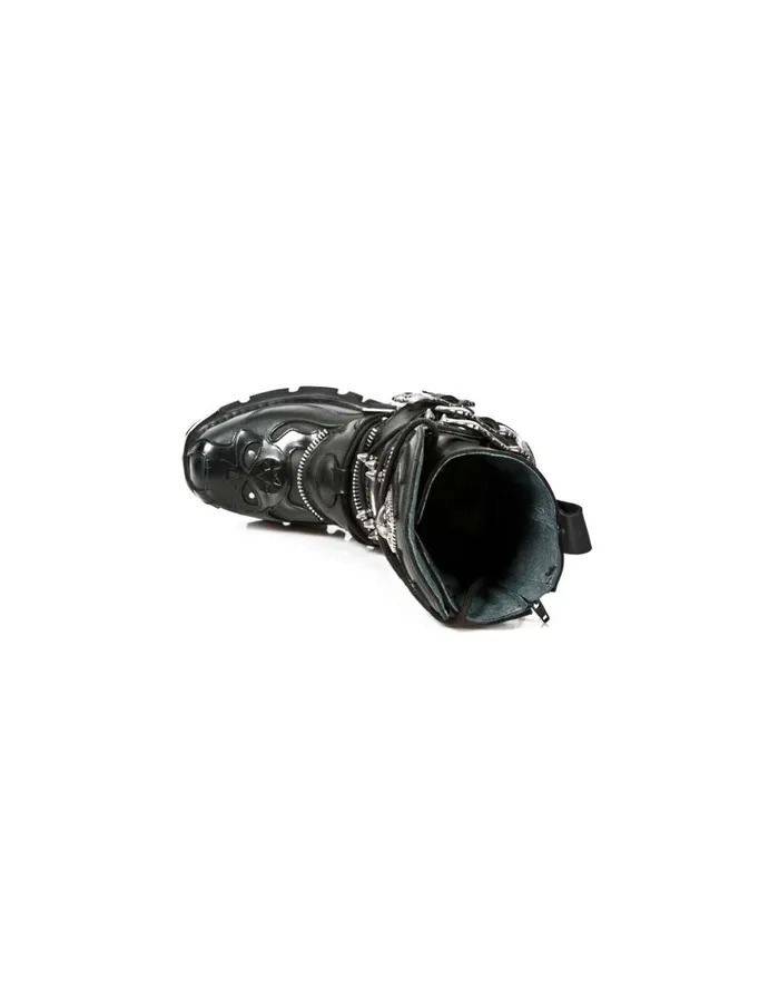 WomenMen Boot Metallic M1007C1 New Rock Boots WomenMen Boot Metallic M1007C1 New Rock Boots