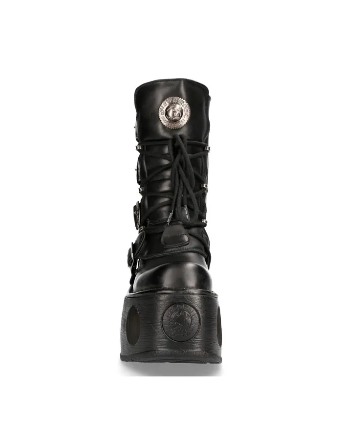 WomenMen Boot Metallic M373S2 New Rock Boots WomenMen Boot Metallic M373S2 New Rock Boots
