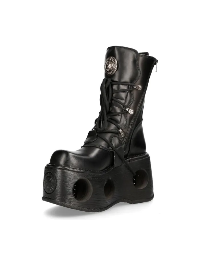 WomenMen Boot Metallic M373S2 New Rock Boots WomenMen Boot Metallic M373S2 New Rock Boots