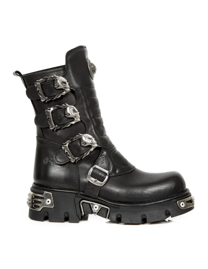 WomenMen Boot Metallic M391xS1 New Rock Boots