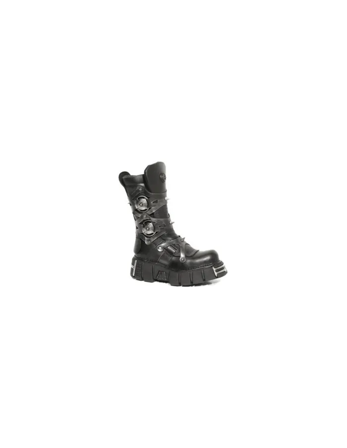 WomenMen Boot Metallic M739S1 New Rock Boots