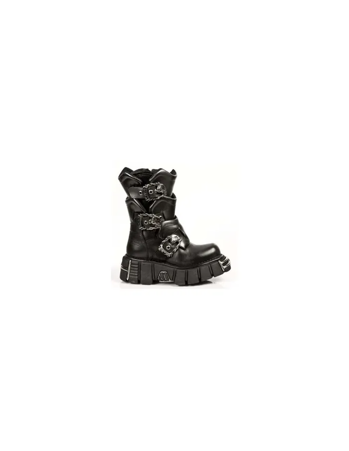 WomenMen Boot Metallic M740C2 New Rock Boots