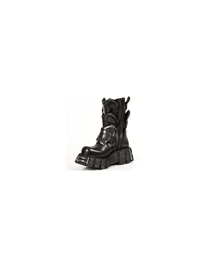 WomenMen Boot Metallic M740C2 New Rock Boots WomenMen Boot Metallic M740C2 New Rock Boots