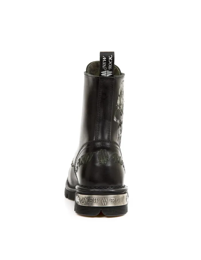 WomenMen Boot Metallic MMili120C5 New Rock Boots WomenMen Boot Metallic MMili120C5 New Rock Boots