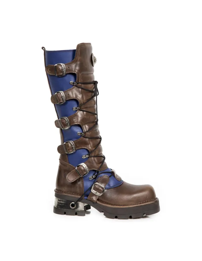 WomenMen High Boot Metallic M272Cz26 New Rock High Boots