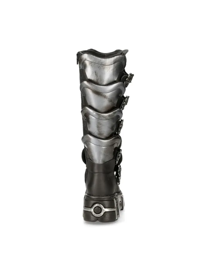 WomenMen High Boot Metallic M738S1 New Rock High Boots WomenMen High Boot Metallic M738S1 New Rock High Boots
