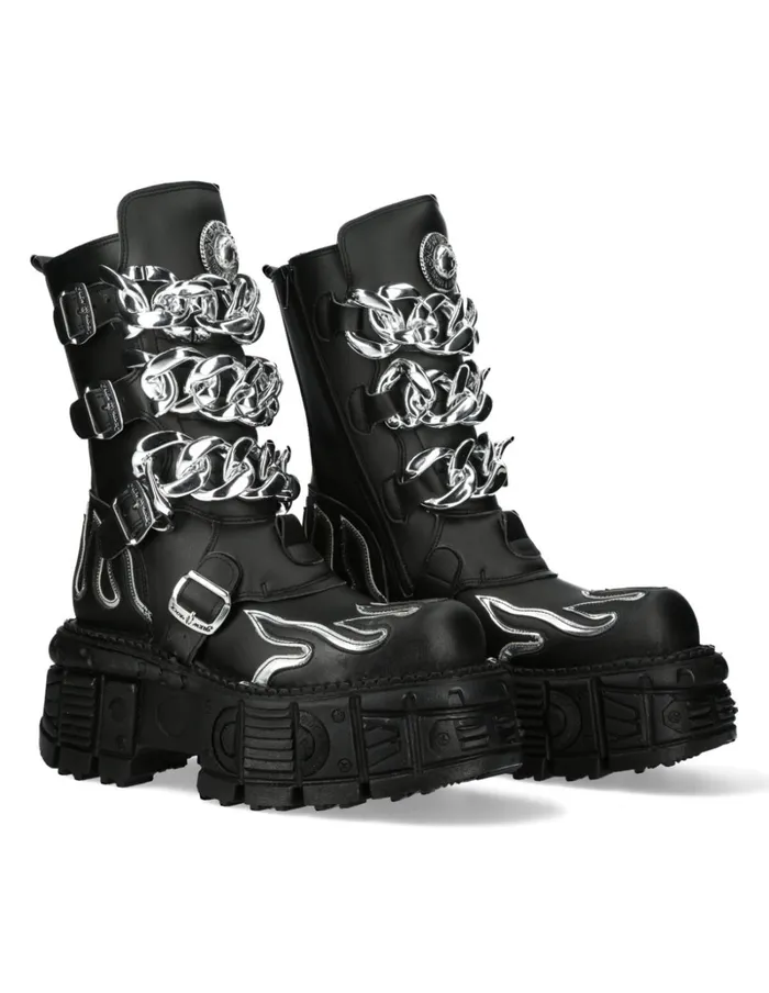 WomenMen MMet032V3 New Rock Boots