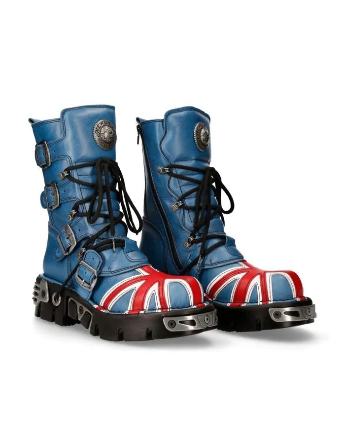 WomenMen Metallic M184C2 New Rock Boots
