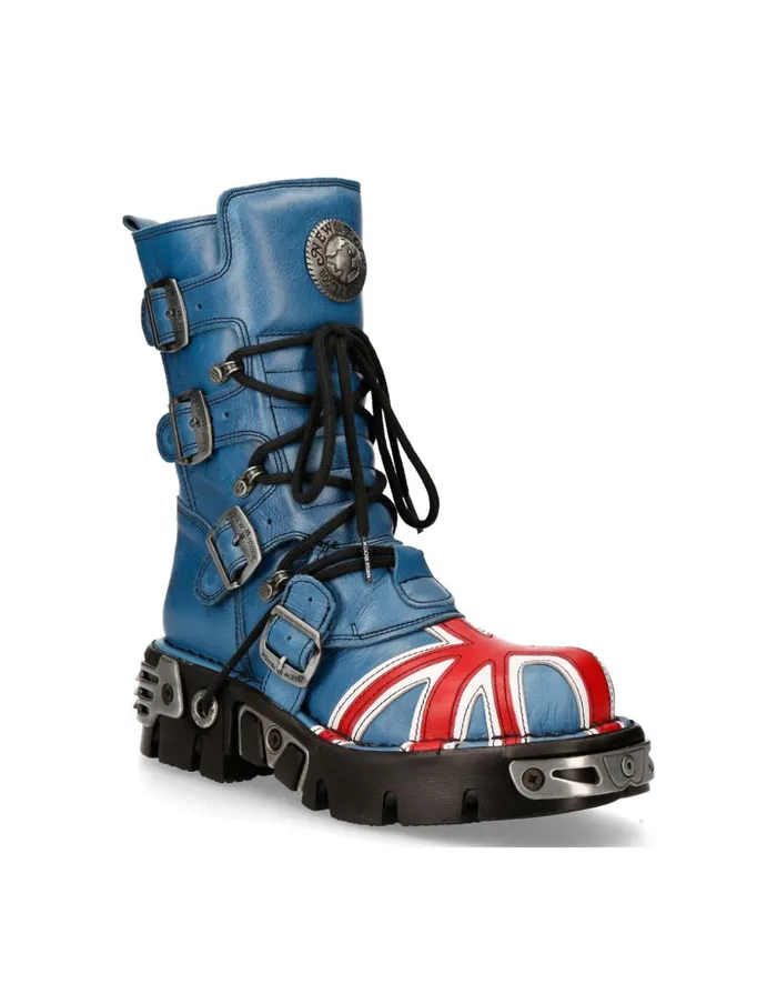 WomenMen Metallic M184C2 New Rock Boots WomenMen Metallic M184C2 New Rock Boots