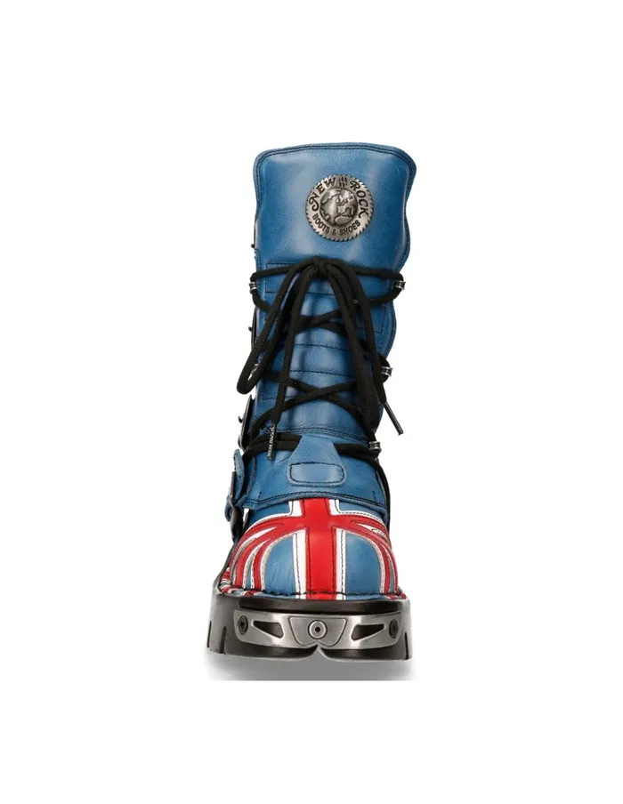 WomenMen Metallic M184C2 New Rock Boots WomenMen Metallic M184C2 New Rock Boots