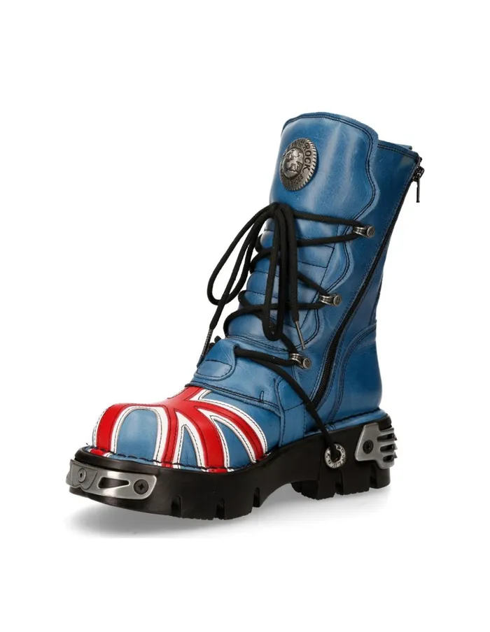 WomenMen Metallic M184C2 New Rock Boots WomenMen Metallic M184C2 New Rock Boots