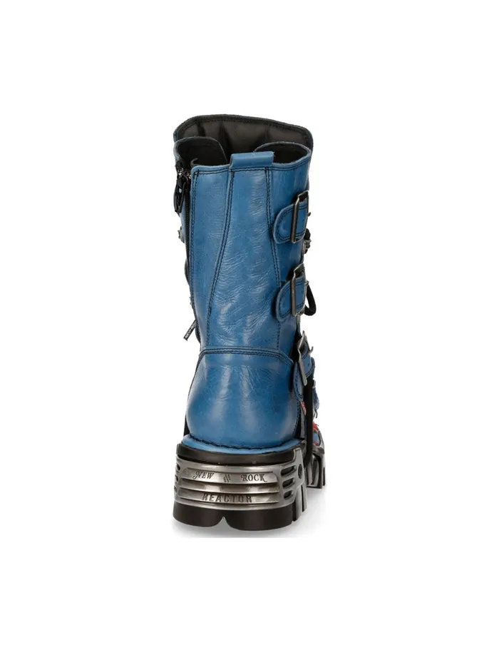 WomenMen Metallic M184C2 New Rock Boots WomenMen Metallic M184C2 New Rock Boots