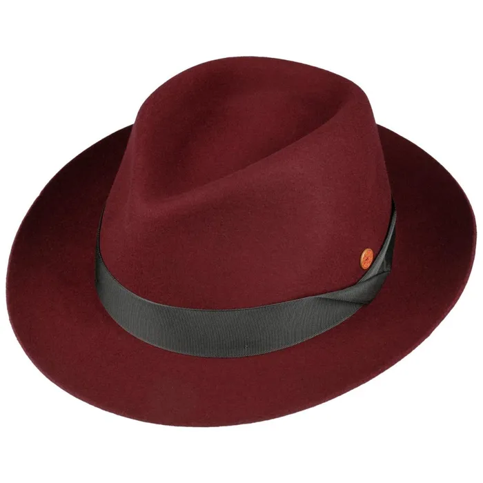 WomenMen Pork Pie Hats Mayser Samuel Wollhut Lilac WomenMen Pork Pie Hats Mayser Samuel Wollhut Lilac