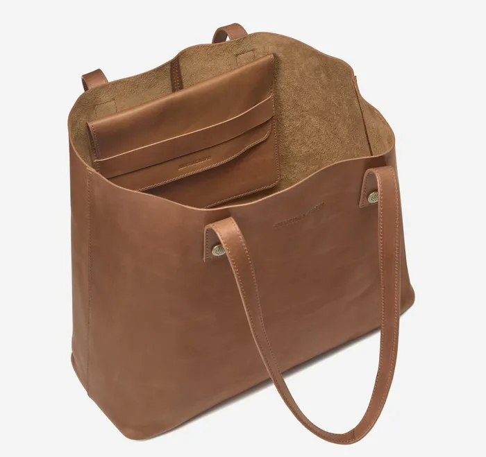 WomenMen Rhodes Leather Tote Tan Full Grain JohnstonandMurphy Totes WomenMen Rhodes Leather Tote Tan Full Grain JohnstonandMurphy Totes