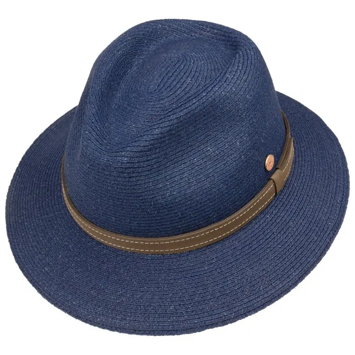 WomenMen Straw Hats Mayser Mathis Raffia Hat With UV Protection Brown WomenMen Straw Hats Mayser Mathis Raffia Hat With UV Protection Brown