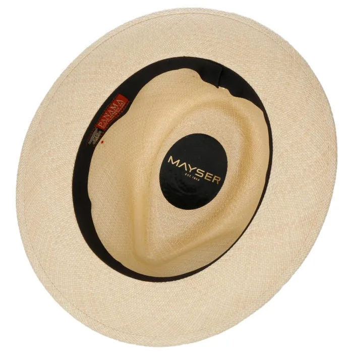 WomenMen Straw Hats Mayser Samuel Player Panamahut Natur