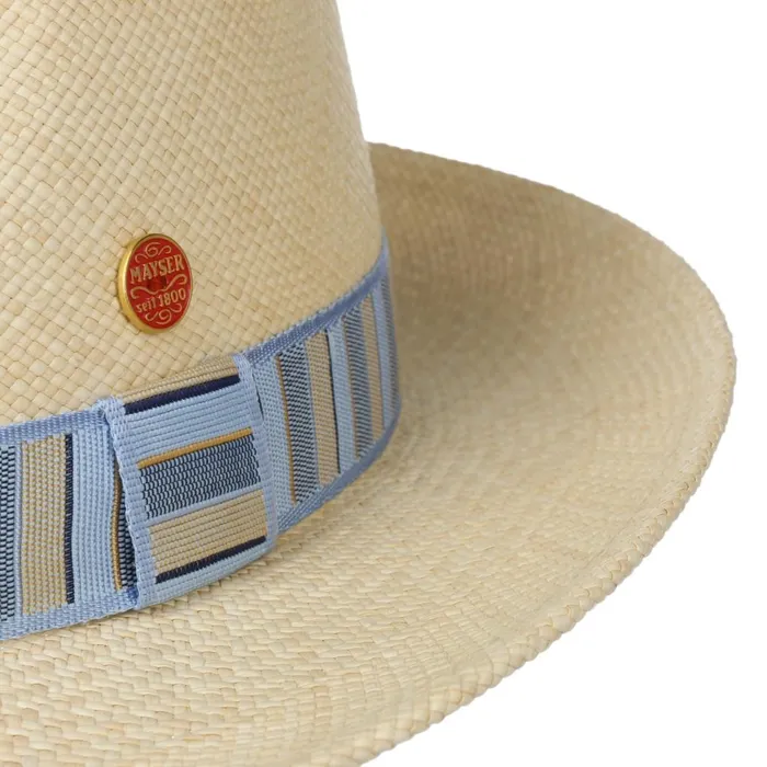 WomenMen Straw Hats Mayser Samuel Player Panamahut Natur