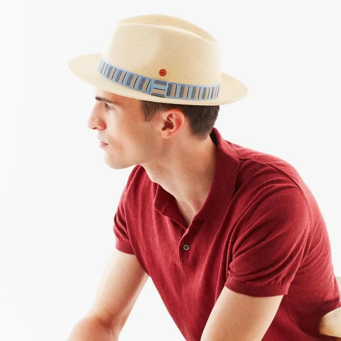 WomenMen Straw Hats Mayser Samuel Player Panamahut Natur