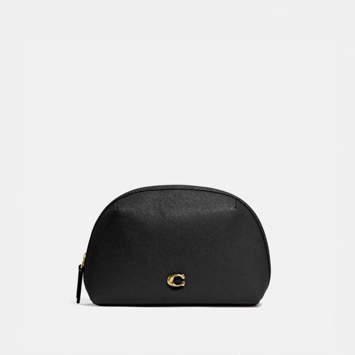 WomenMen Tech and Travel Coach Julienne Cosmetic Case 17 Brassblack