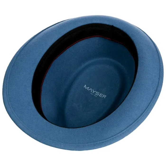 WomenMen Trilby Hats Mayser Classico Trilby Blue WomenMen Trilby Hats Mayser Classico Trilby Blue