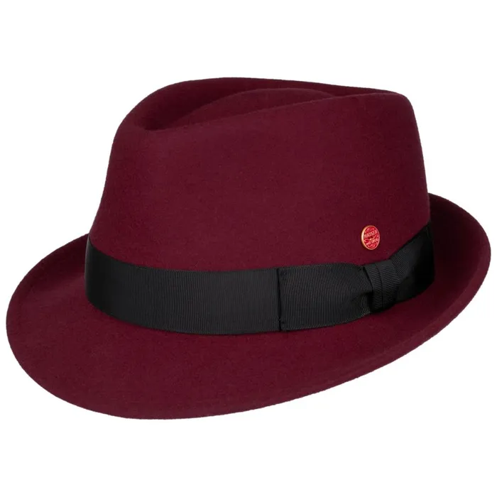 WomenMen Trilby Hats Mayser Classico Trilby Blue WomenMen Trilby Hats Mayser Classico Trilby Blue