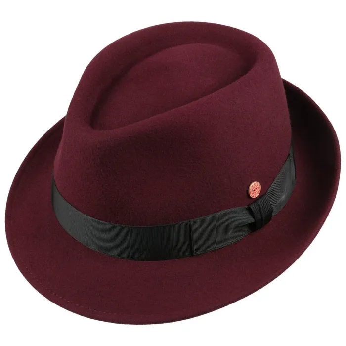 WomenMen Trilby Hats Mayser Classico Trilby Blue WomenMen Trilby Hats Mayser Classico Trilby Blue