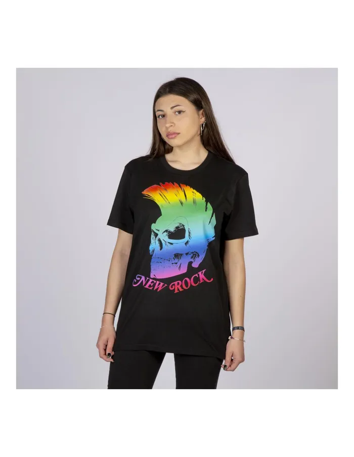 WomenMen Tshirt Black WTshirt6S5 New Rock TShirts