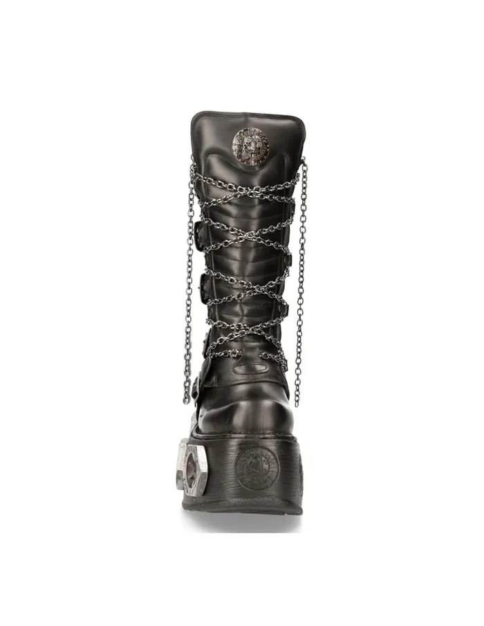 Women Metallic M1013C15 New Rock High Heels Women Metallic M1013C15 New Rock High Heels