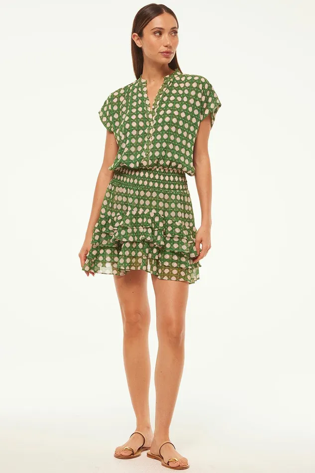 Women MISA Los Angeles Dresses EVIE DRESS Rattan Tile