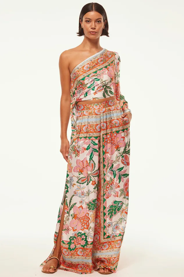 Women MISA Los Angeles Matching Sets KASPIA TOP Casablanca Border Mix