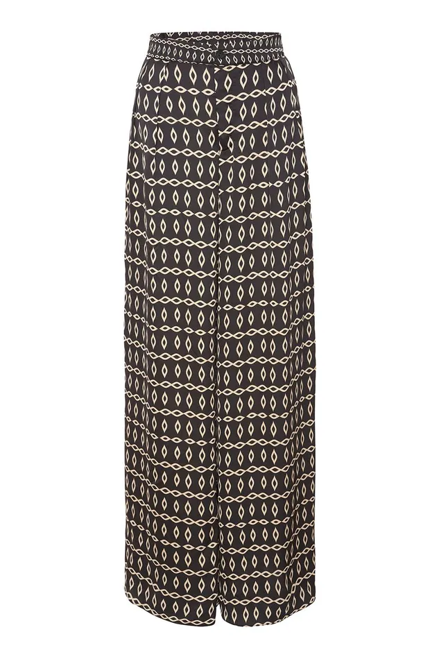 Women MISA Los Angeles Matching Sets LEMOR PANT Go West Geo Mix